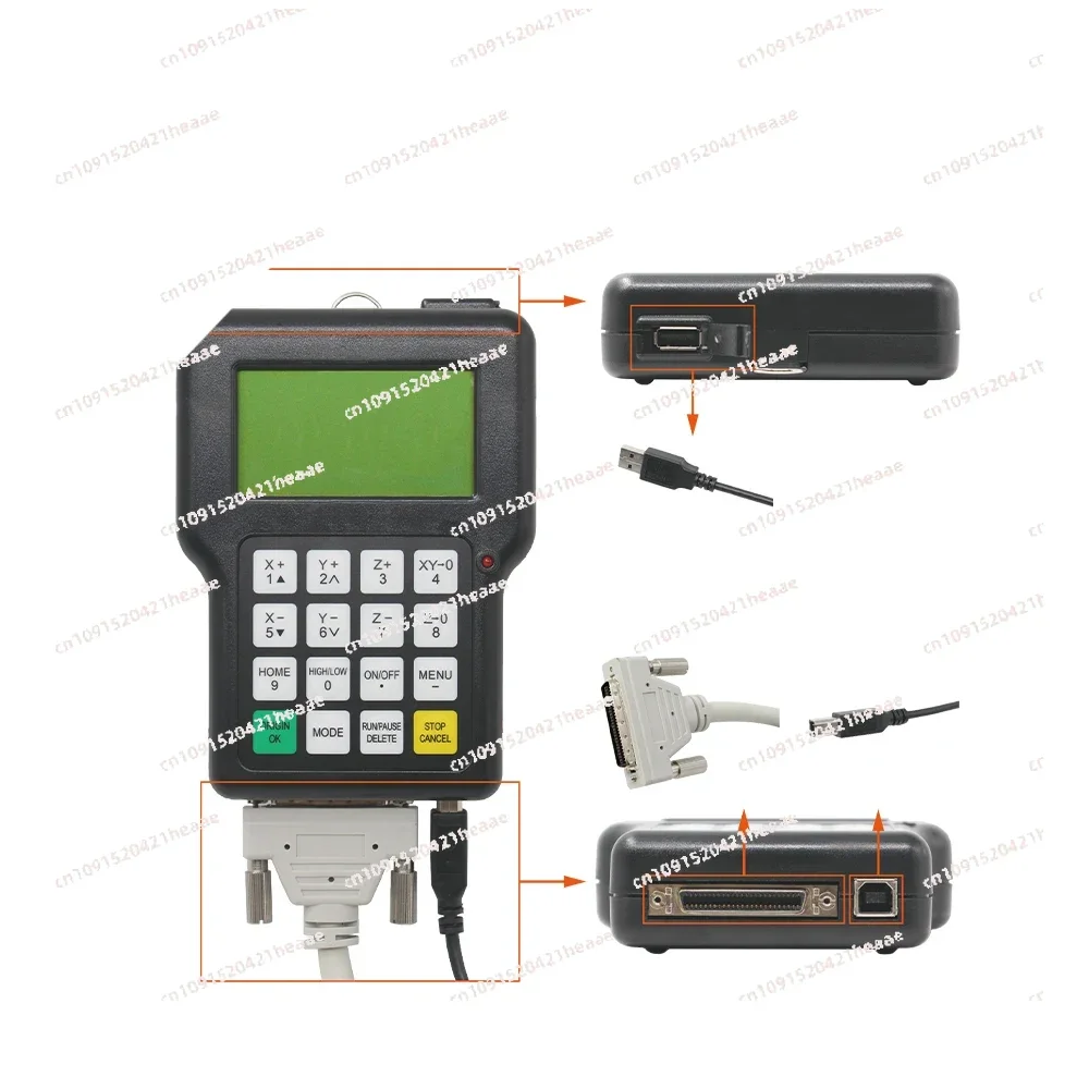Suitable for 0501 controller  3 axes English Version DSP0501 handle controller 3 axis CNC router remote
