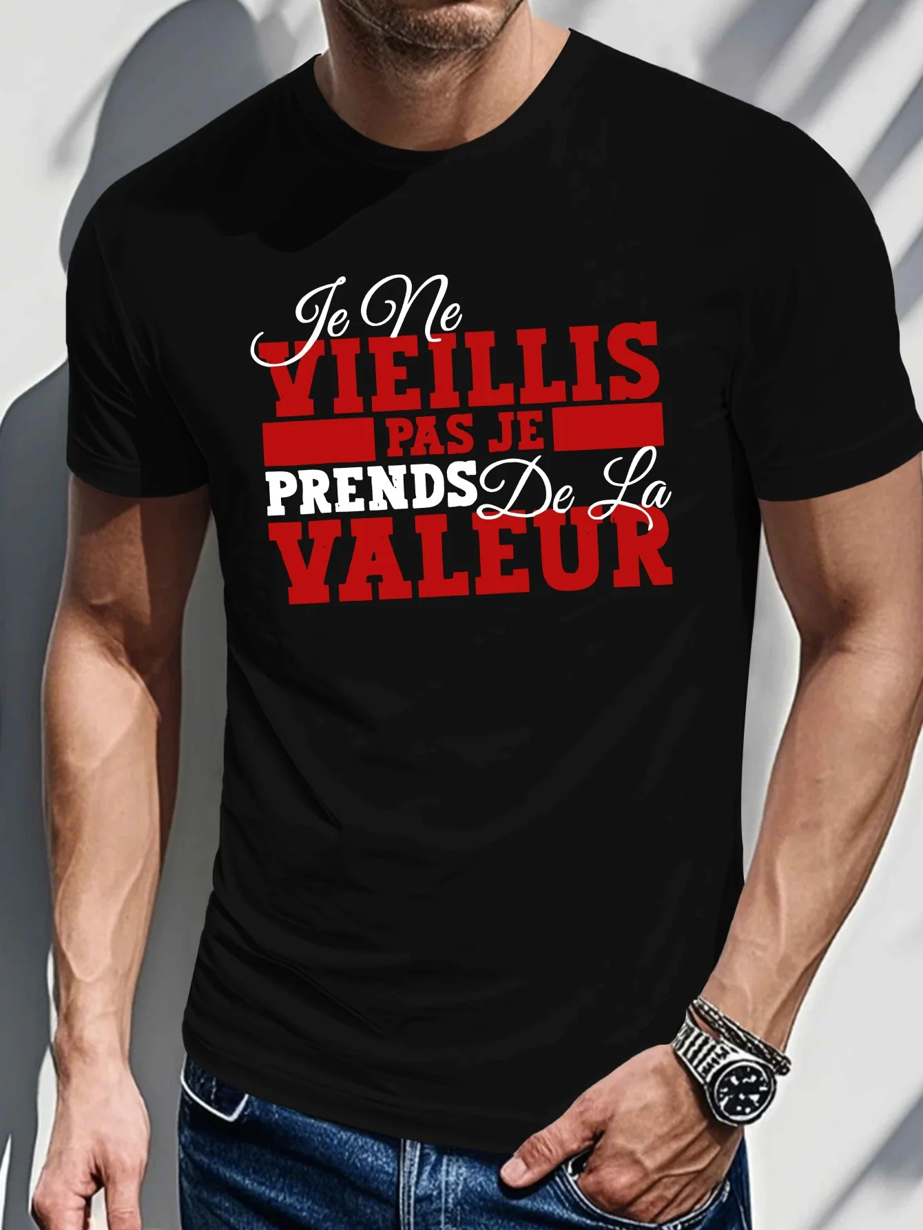 Men's Casual French…