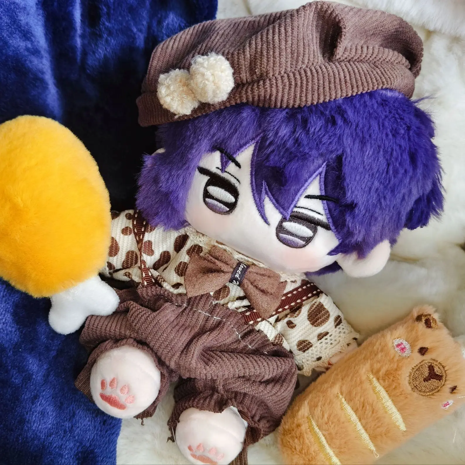 

Мягкая игрушка-кукла Себастьян из Stardew Valley, 20 см, для косплея, хлопковая, для детей и взрослых, коллекционная, милый подарок