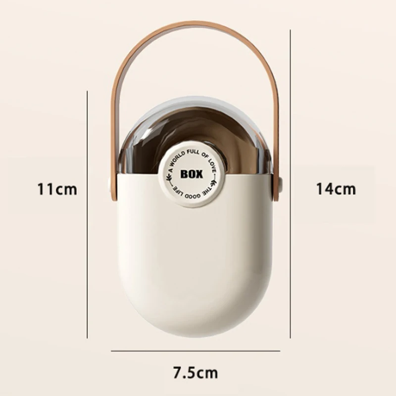 (●'◡'●)%(●'◡'●)Mini Soap Storage Box Is Convenient For Business Trips And Travel