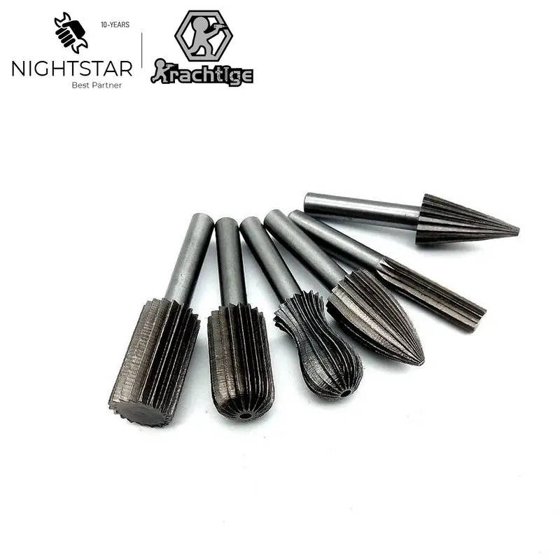 Carbide Cutter Conjunto para Ferramentas Rotativas Dremel Cnc Gravura Bit Rotary File Bur Shank Moagem mm Pcs