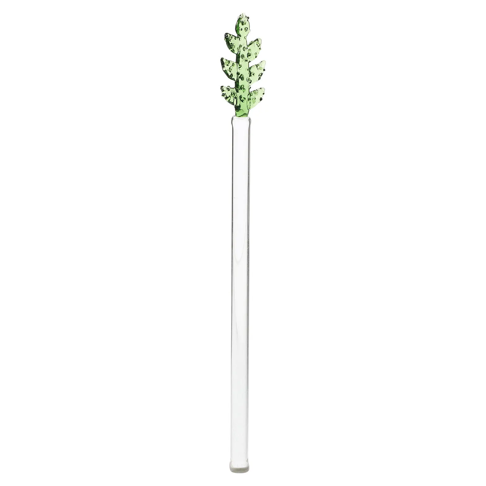 

Food-grade Stirrer Glass Sticks Reusable Smooth Surface Stirring Spoon Juice Stirrers Swizzle