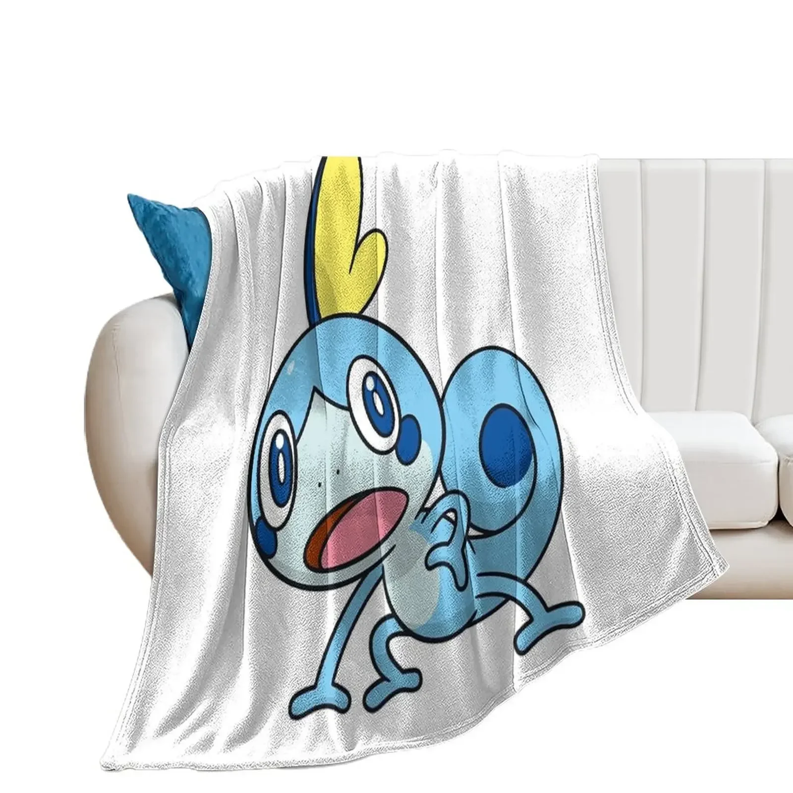 

Sóbble, Drizzilé, Inteleón Chibi art Throw Blanket Giant Sofa Shaggy Winter beds Blankets