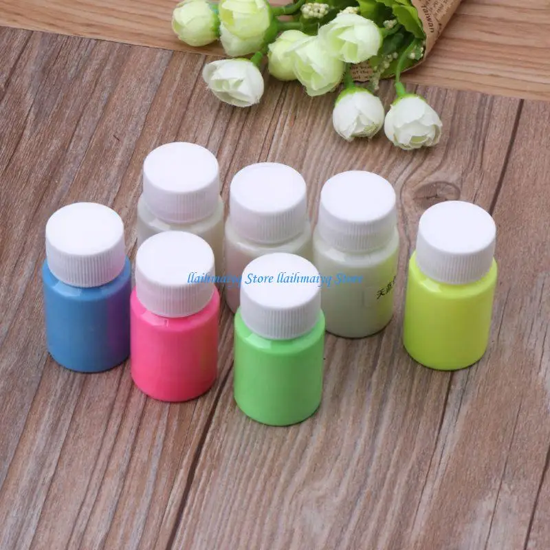 

573B 8 Colors Luminous Resin Pigment Glow In Dark Powder Resin Pigment Colorant