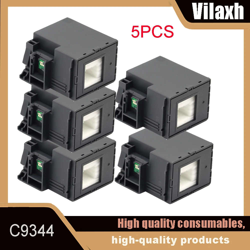 

5PC C9344 Ink Maintenance Box for EPSON Expression Home XP 2100 2105 3100 3105 4100 4101 4105 WorkForce WF 2810 2830 2835 2850