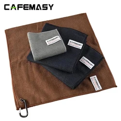 CAFEMASY Coffee Machine Cleaning Towels Soft Absorbent Micro Cleaning Cloth for Barista Coffee cleaning Tool Kitchen Accessories