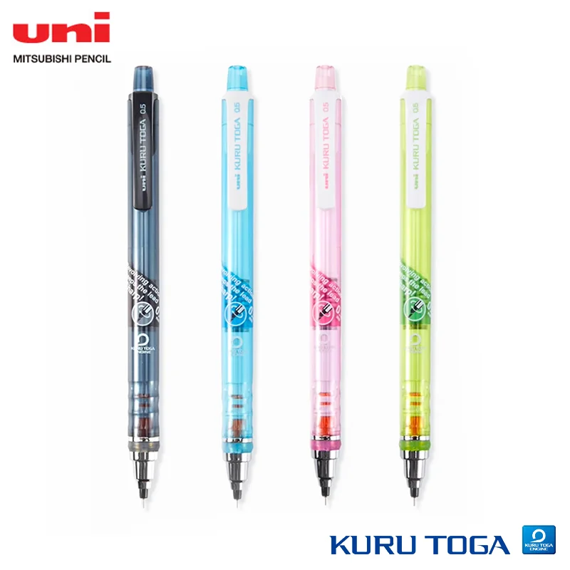 

Uni Kuru Toga Mechanical Pencil M5-450T 0.5mm Breakproof Lead Lapicero Lapices Portaminas with Eraser School Student Stationery