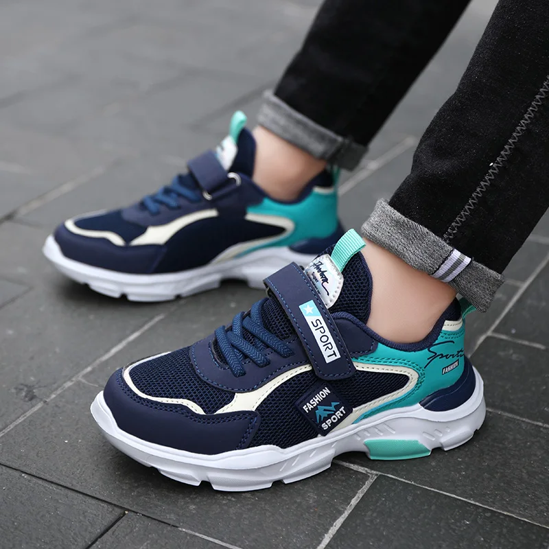 

Kids Outdoor Daily Running Shoes Summer Vent Perforated Mesh Flexible Wearproof Anti Abrasion Casual Sneaker Shoe
