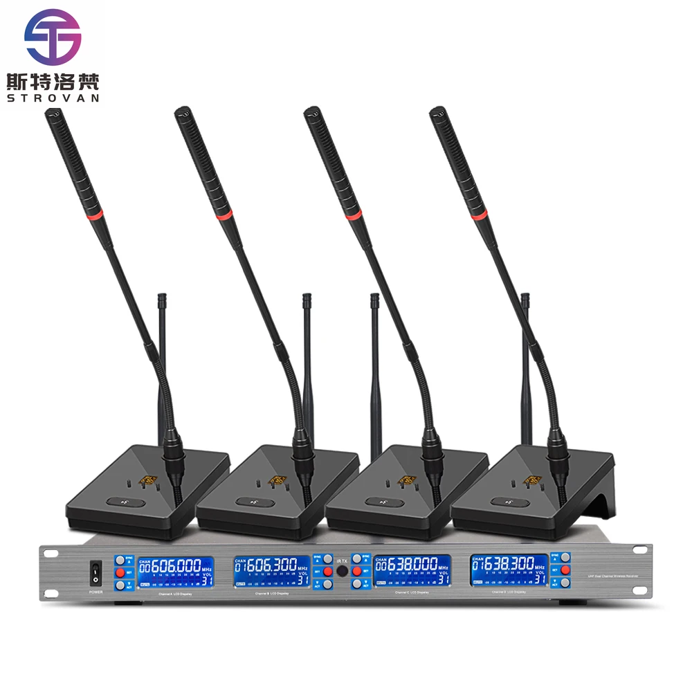 

DR2800 High Frequency Uhf Wireless Dynamic Gooseneck Microphone for Chorus