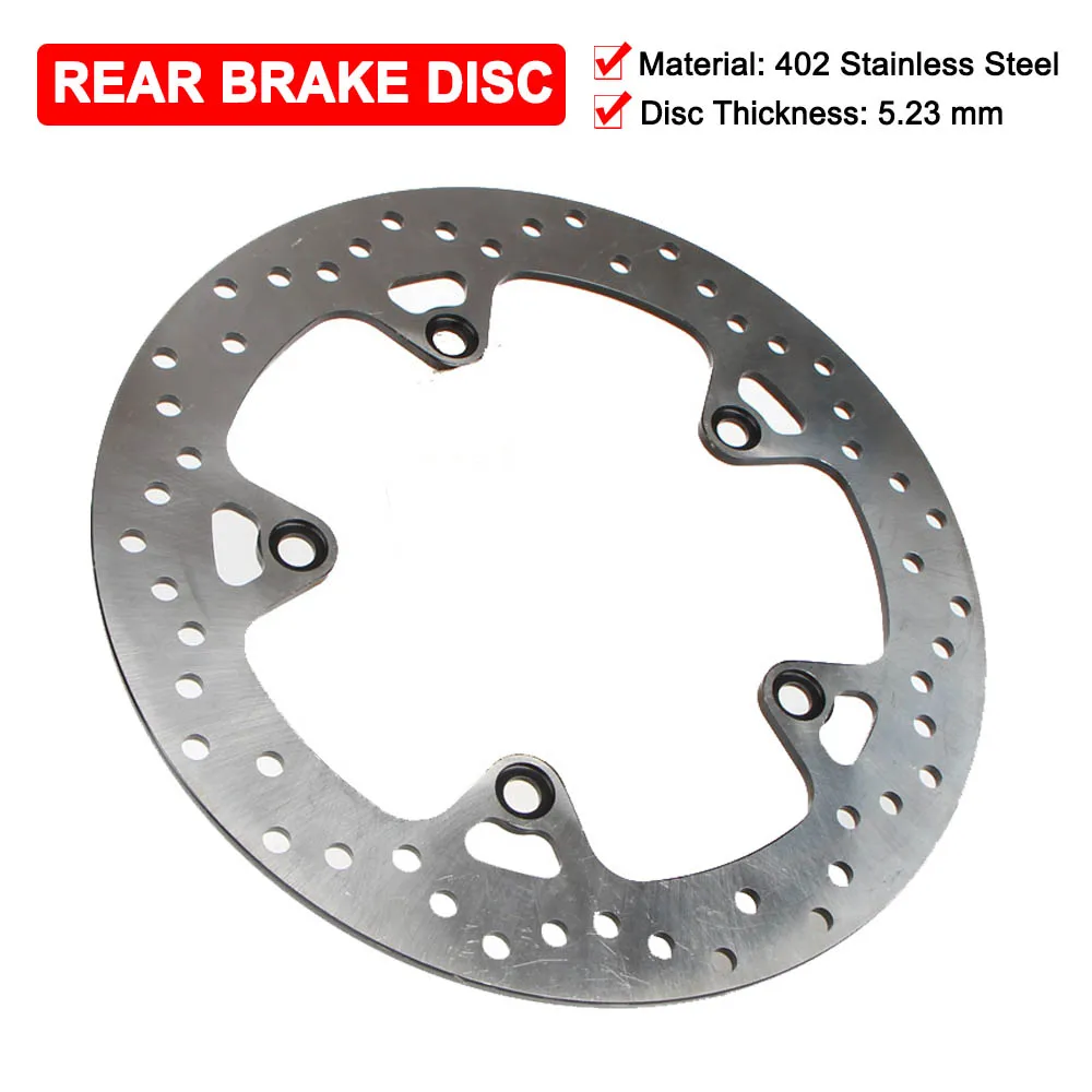 

Stainless Steel Motorcycle Rear Brake Disc Rotor For BMW R1200GS Adventure 2013-2019 R1200R R1200RS Sport 2015-2018 R1200RT K52