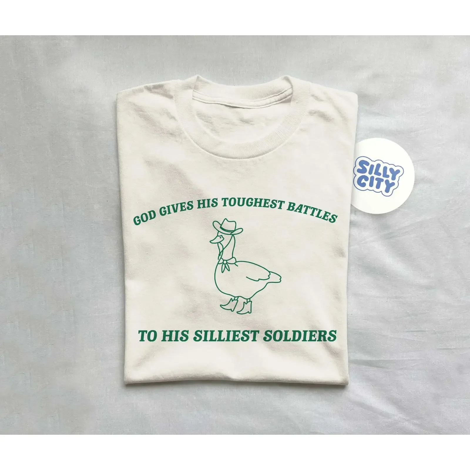 God amp 39 s Silliest Soldier Raccoon T Shirt Weird Funny Meme Trash Panda  vintage Washed graphic Versatile Soft Stylish