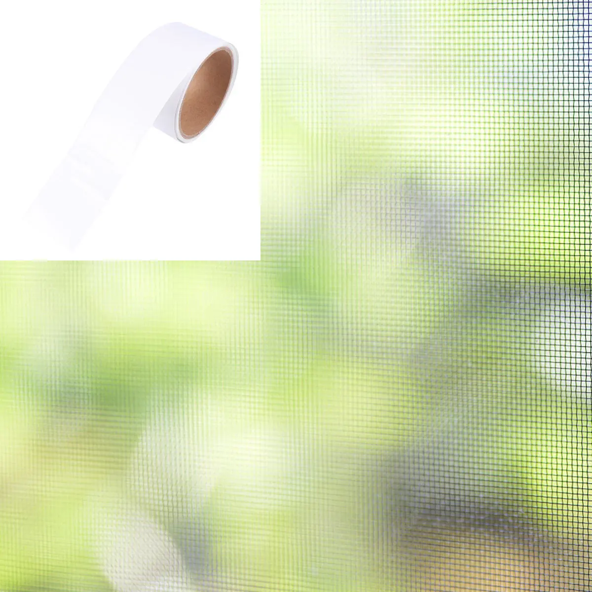 

Window Screen Repair Tape Heavy Duty Mesh Mending Tape Waterproof Uv Resistant For Kitchen Bathroom Window Hardware