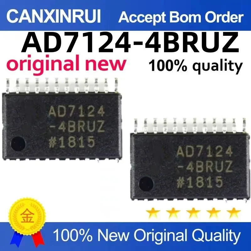 AD7124-4BRUZ Analog-to-Digital Converter TSSOP-24 Package New Original Welcome to consult