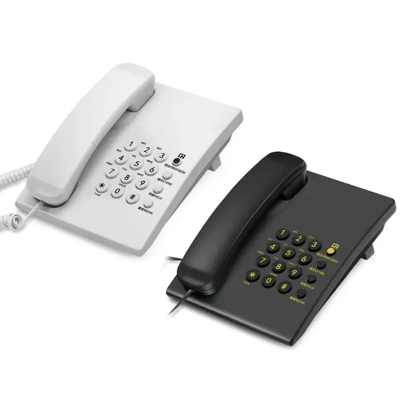 31BA Classical Wall Desk Telephone with Quick Redial Feature Senior Friendly Home Phone