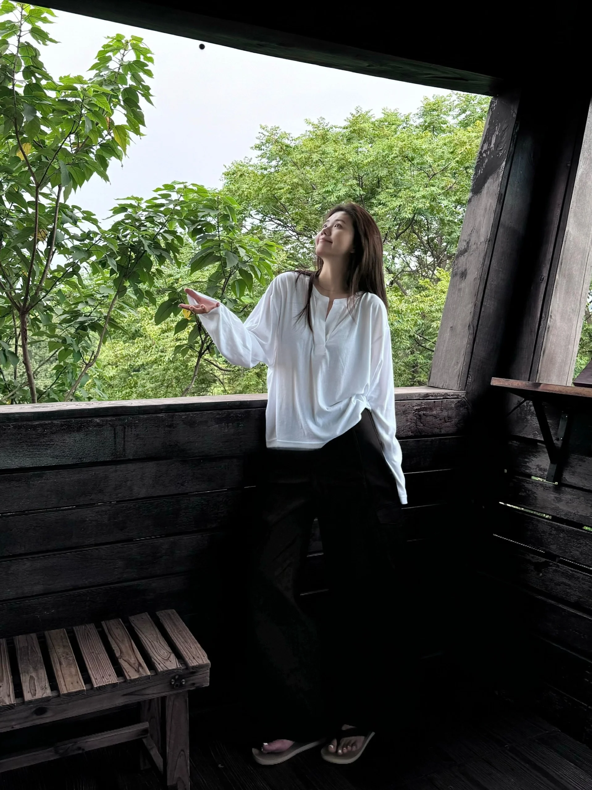 

PEACHZHOU Pure Cotton Lightweight Long Sve T-irt Casual ort Sle Loose Fit Commute Friendly Comfortable Base Layer