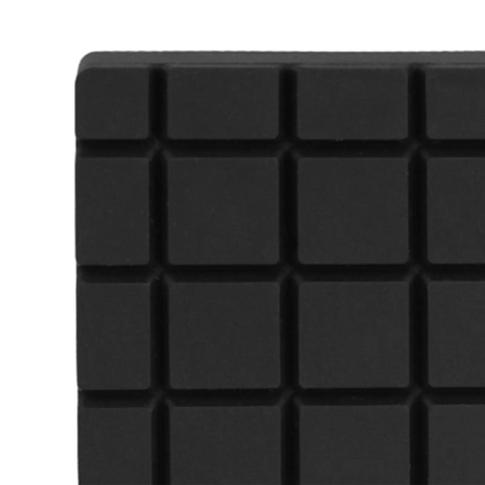 4 Pieces Anti Vibration Pads for Washing Machine Square Rubber Prevents Scratches Non Slip Protects Floor Foot Pads for Table