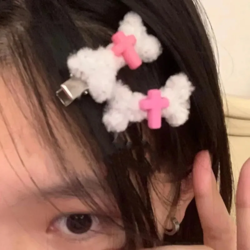 Cute Small Bone Hair Clip Girlish Temperament Small Size Bangs Clip Versatile Cute Simple Hair Clip Accessories