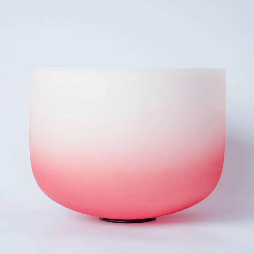Red crystal bowl singing, body purification meditation tapping bowl sound therapy meditation meditation meditation