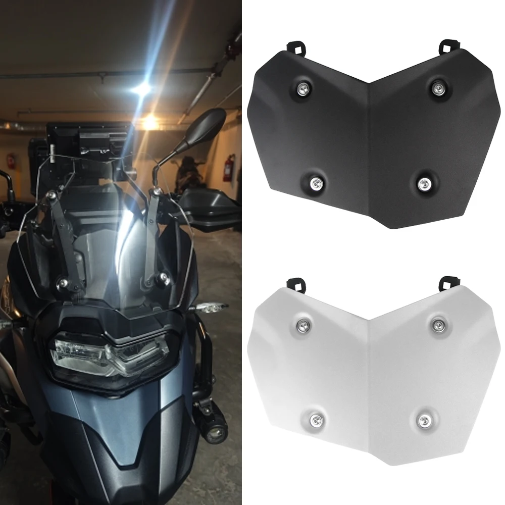 For BMW F850GS Adventure F750GS ADV 2018-2025 Windscreens Wind Motorcycle Deflectors with Bracket Headlight Aluminium Windshield
