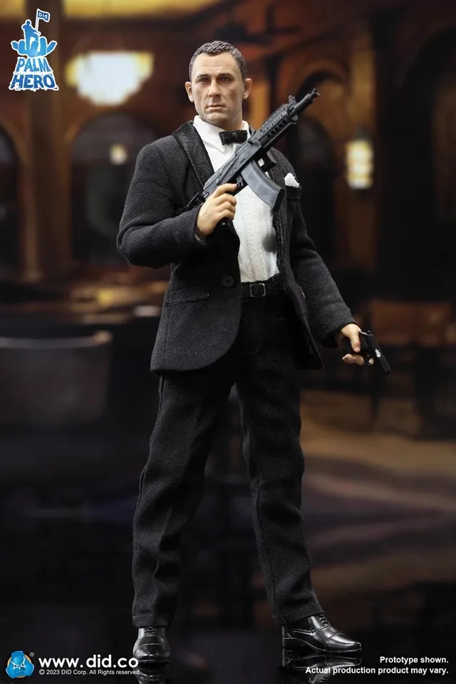F DID XT80018 1/12 Soldier Doll MI6 Agent Jack Full Set 6'' Action