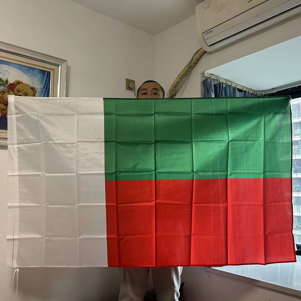 SKY FLAG Madagascar Flag 90x150cm Polyester Hanging Banner Republic of Madagascar Flag for Home Decoration