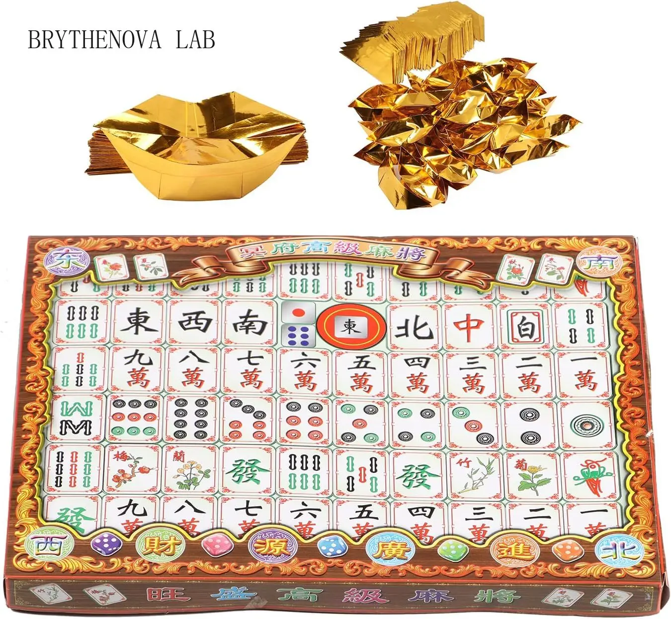 100-pcs-set-chinese-joss-paper-mahjong-poker-set-ingot-gold-papercraft-sacrificial-supplies-for-ancestor-deceased-family