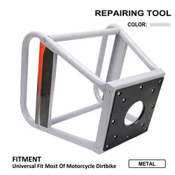 Heavy Duty Motorcycle Lift Stand - Removable Panel Stand For Dirt Bikes And Most Motorcycles - Easy Maintenance And Storage