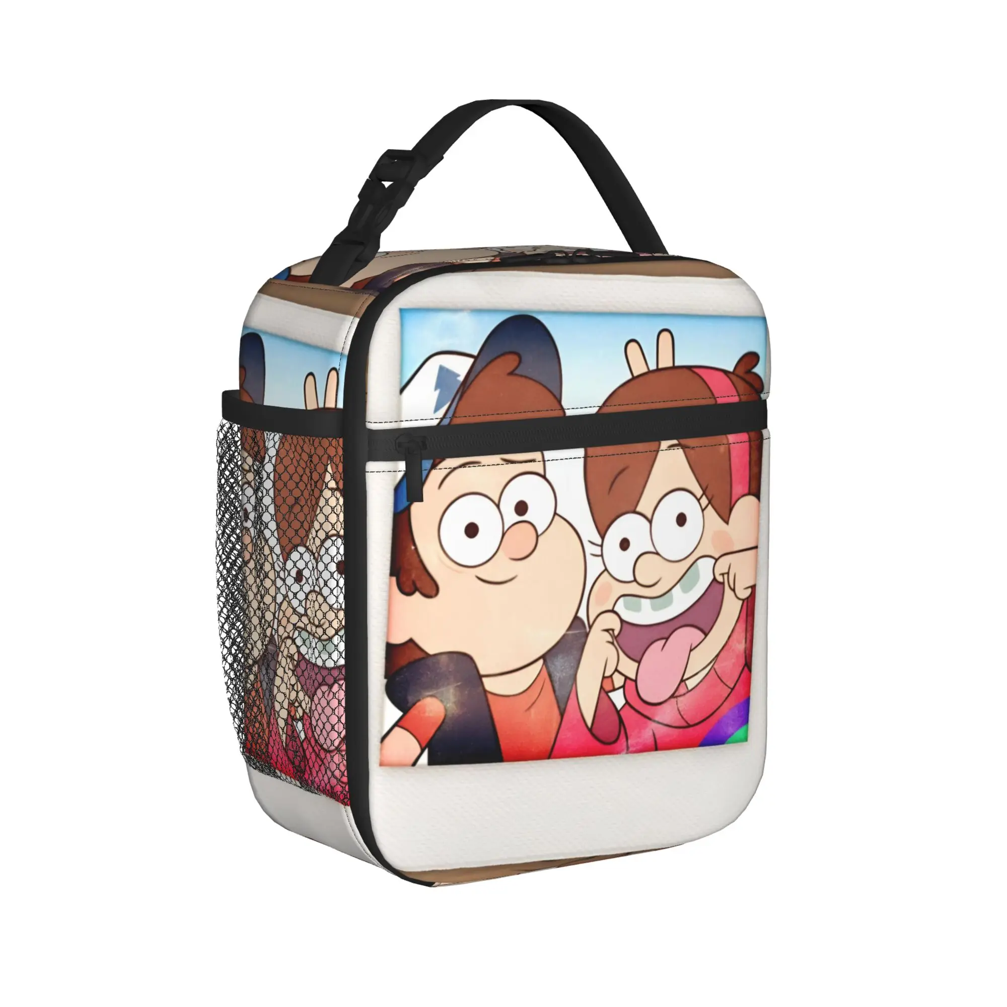 Lunch Boxes G-Gravity Falls Product  Storage Food Box Y2K Thermal Cooler Lunch Box For School
