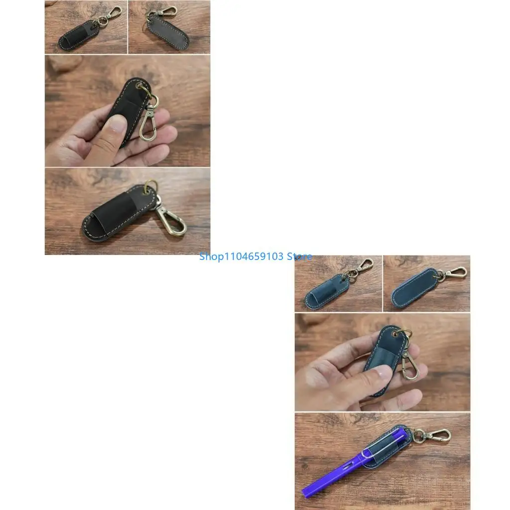 

PU кожаная ручка держатель шей -держатель для ручки зажима