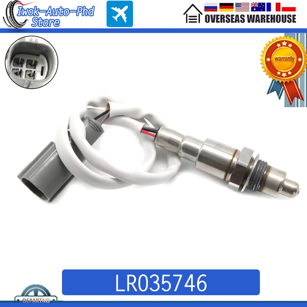 LR035746 Left Air Fuel Ratio Lambda O2 Oxygen Sensor CPLA-9G444-FA for Land Rover Range Rover Sport LR4 Discovery 3.0L 5.0L