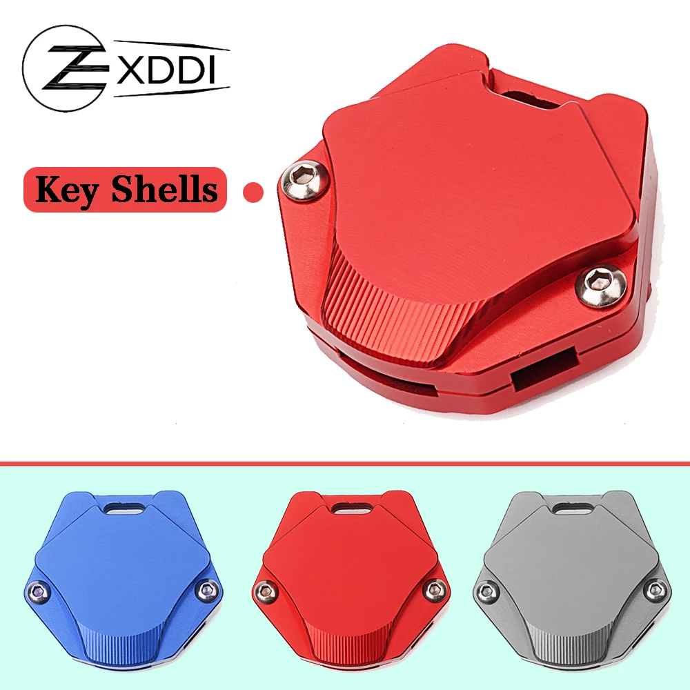 

ZEXDDI Fit For Triumph Tiger Sport 660 Trident 660 TIGER 900 1200 Street Triple 765 R S Motorcycle CNC Key Cover Key Chain