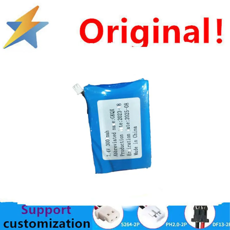 

buy more will cheap 7.4V Full Capacity 105896 Lithium Battery 3000mAh 2.54 Head Rechargeable Lithium Battery Pack Durable
