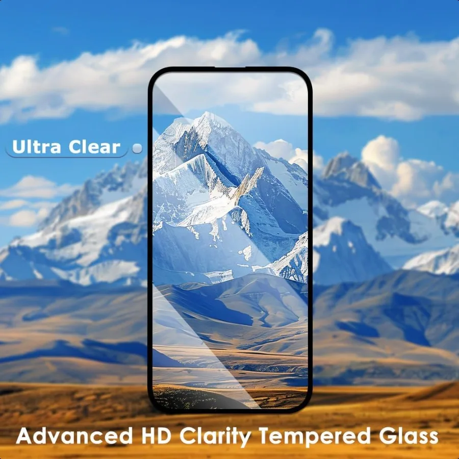 Screen Protector for Apple iPhone 16 Pro Max 6.9Inch 2024 Tempered Glass Film with Easy Installation Tool CaseFriendly 9H Hardn - Image 5
