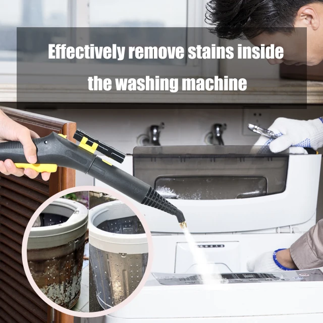 Mobil Commercial  2600w Adjusted Steam Cleaning Machine 5bar High Pressure Portable Steam Cleaner