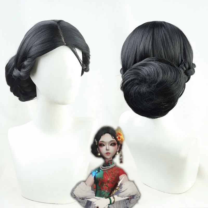 

Identity V Geisha Thirteen Lady Cosplay Wig Anime Game Roleplay Party Costume Prop Synthetic Hair Heat Resistant Fiber