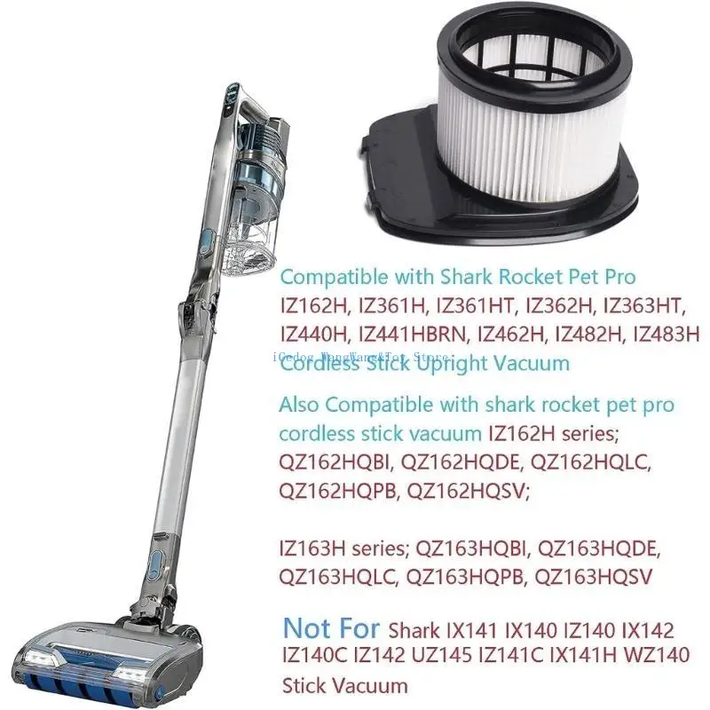 Замена гольфа HEPA Фильтры для IZ162H IZ362H IZ462H IZ483H IZ363HT IZ440H беспроводной.