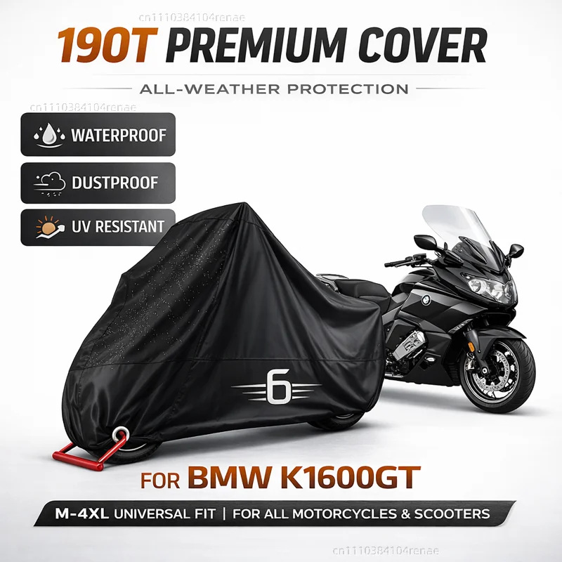 

Чехол для мотоцикла K 1600 Gt Gtl Exclusive K160 190T, водонепроницаемый, пылезащитный, с защитой от ультрафиолета, всесезонный