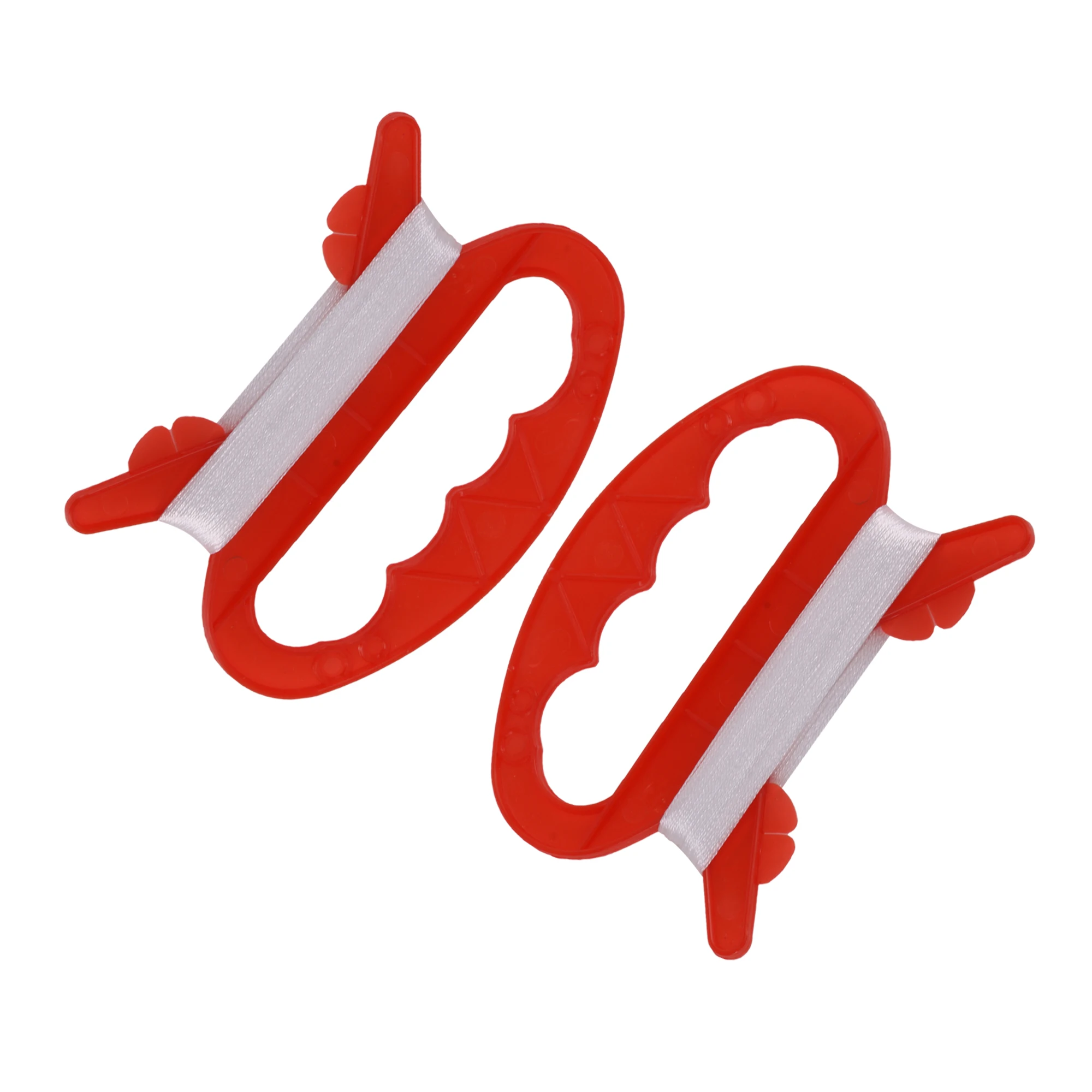 40Pieces Plastic Flying Kite Line String with Kite Line Board Red 30m