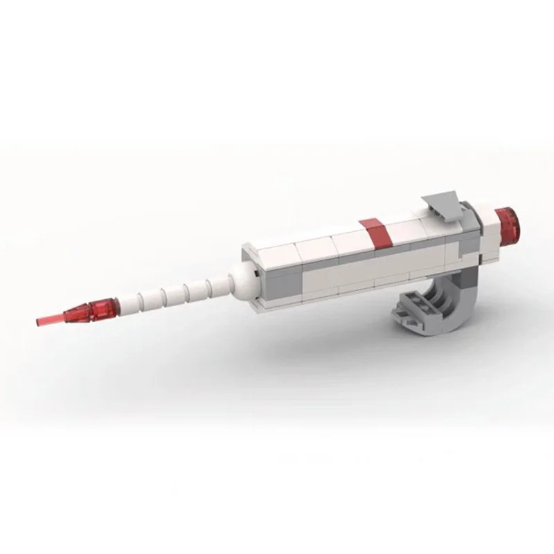 A Blue Assembly DIY Creative Toy for Pipettes, an Excellent Gift Choice for Young Brick Enthusiasts.
