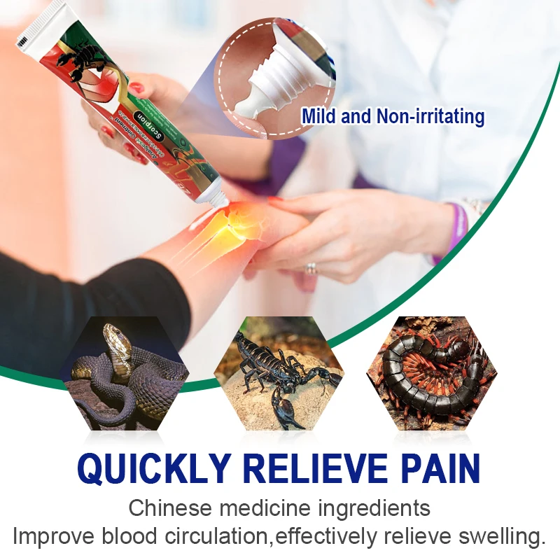 Chinese Herbs Medical Plaster Wolfberry Essence Analgesic Balm Arthritis/Joint /Back Pain Relief Cream Analgesic Ointment