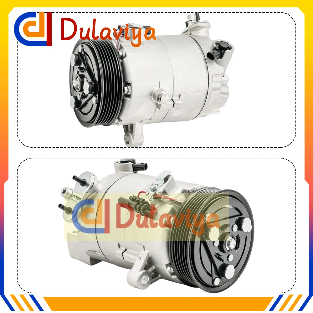 

198296 AC Compressor & Clutch For Chevrolet Colorado GMC Canyon 2015-2016 V6 3.6L 23106023 23398669 23106025 23291849
