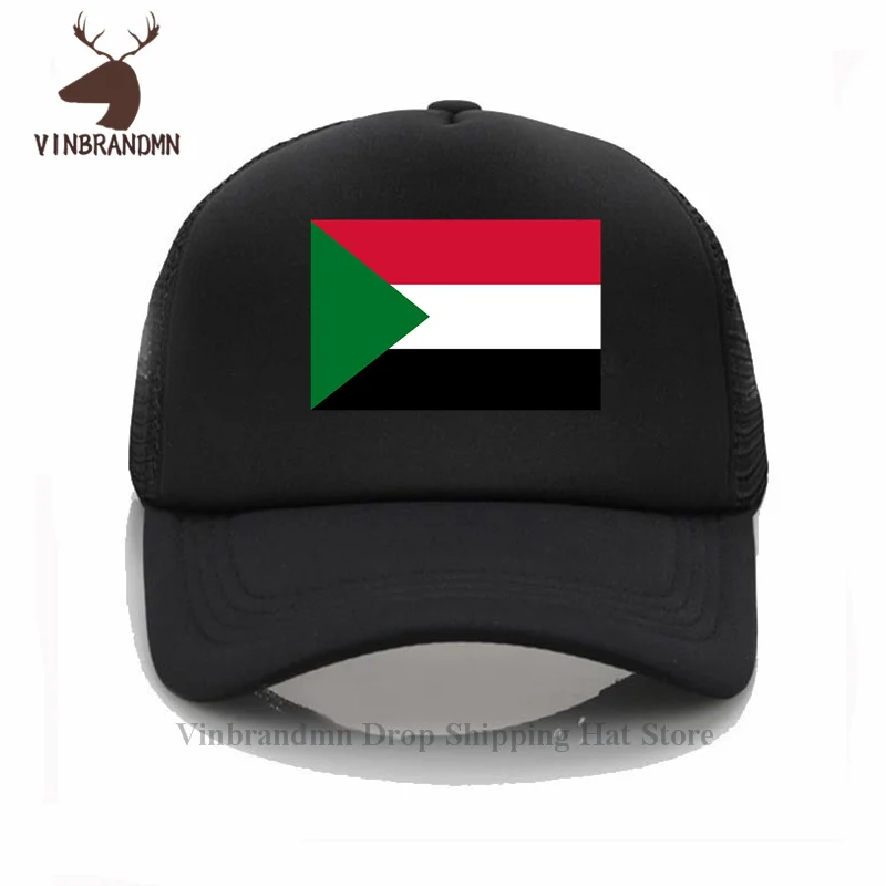 North Sudan Sudanese SDN Islam men women baseball caps 2022 summer hot sale bucket hats hip hop new nation flag 02 fishing hats