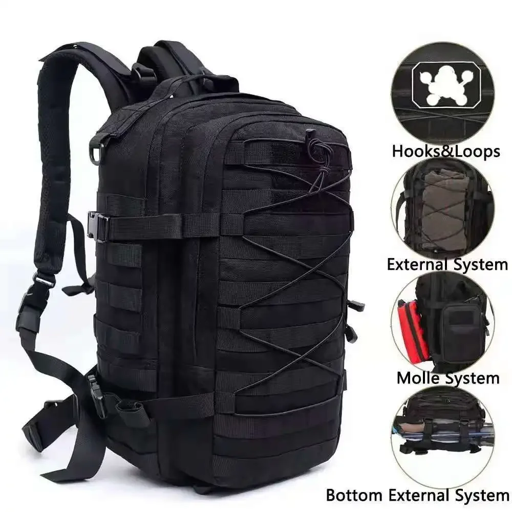 Hiking Backpack Pack Sling Backpack Molle Waterproof Rucksack Bag for Outdoor Hiking Camping bags