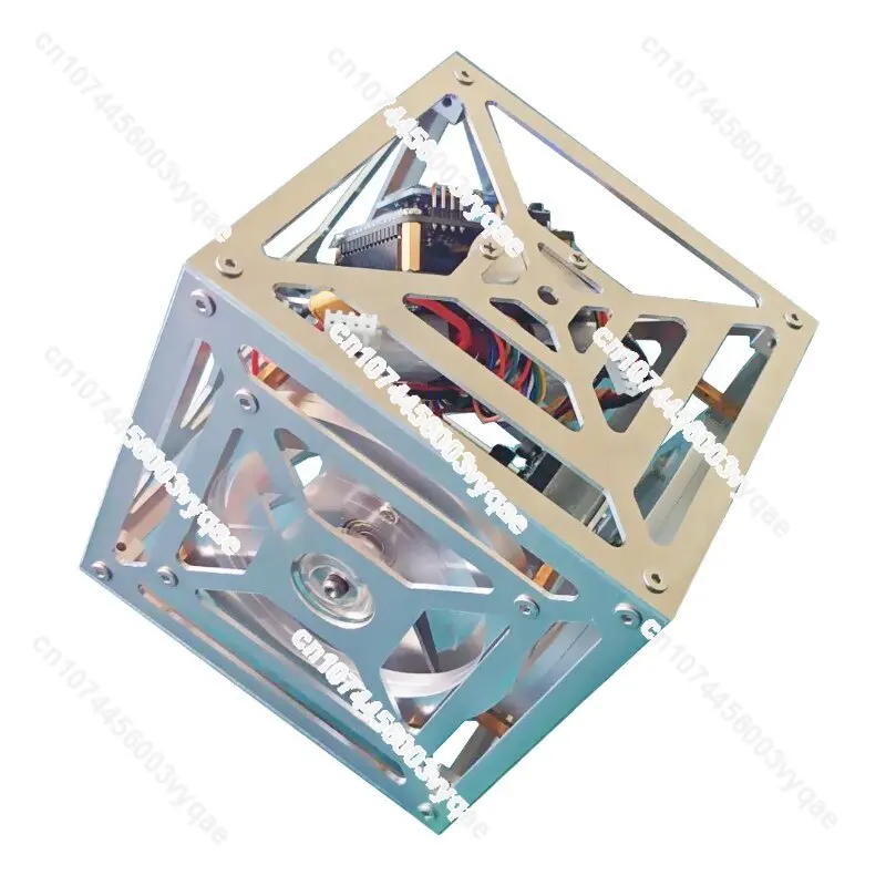 Self-Balancing Cube, Single-Point & One-Sided Flip, Momentum Inertia Reaction Wheel, Self-Balancing Robot Cubli for Education