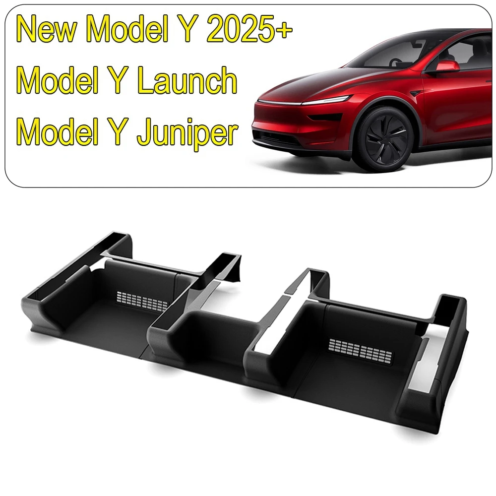 

For Tesla ModelY Juniper 2025+ TPE Under Seat Corner Guard Seat Slide Rails Protector Cover Anti-Kick Decor Flocking Accessories