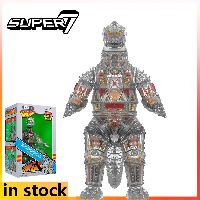 

Super7 Original Dongbao Super Cyber Mechanical Godzilla Transparent Edition Anime Toys Collectible Model Festival Gift for Boys