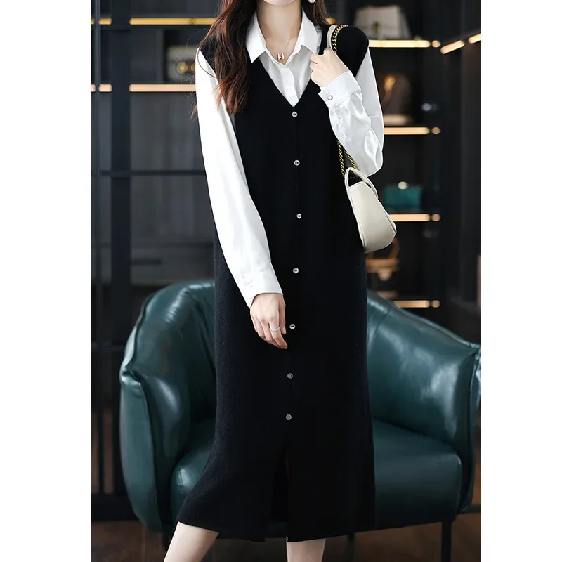 فستان نسائي عتيق فساتين طويلة بصدر واحد ورقبة على شكل V مستقيمة بدون أكمام من فيستدوس كشكشة متماسكة غير رسمية شتوية أنيقة