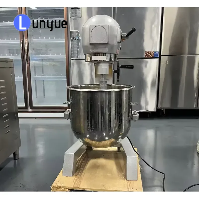 Professional 50L Planetary Food Mixer Industrial Dough Kneading Machine Heavy Duty Stainless Steel Commercial Bakery Kitchen