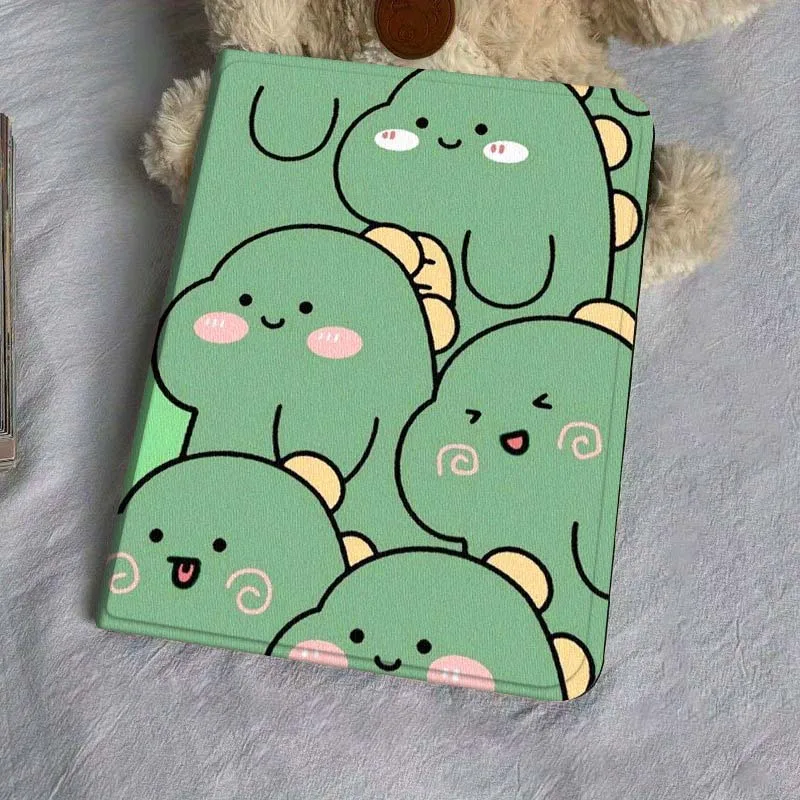 Cute cartoon dinosaur For Samsung Galaxy Tab S6 S8 S9 S10 Lite FE 10.4 11 Inch 2022 2024 Tablet Case