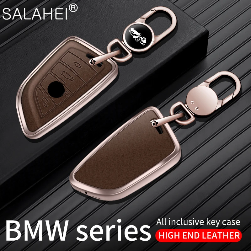 

Aluminum Alloy Car Key Case Cover For BMW X1 X3 X4 X5 F15 X6 F16 G30 7 Series G11 F48 F39 520 525 G20 118i 218i 320i Accessories